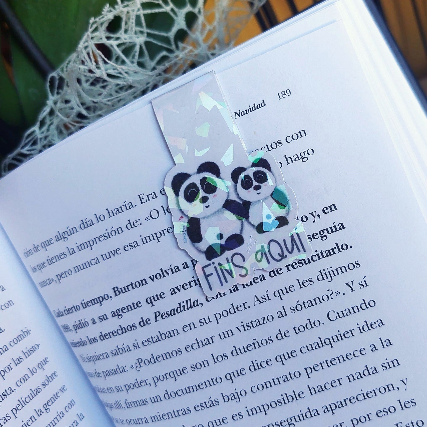 Marcapáginas Pandas
