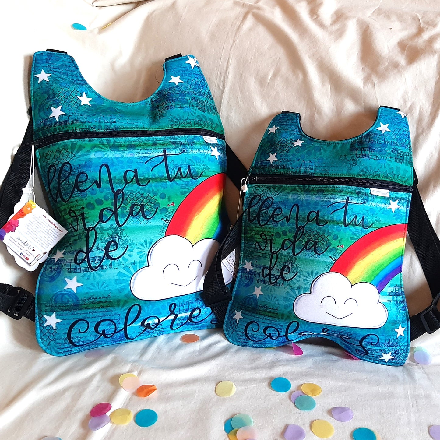 Mochila arcoiris