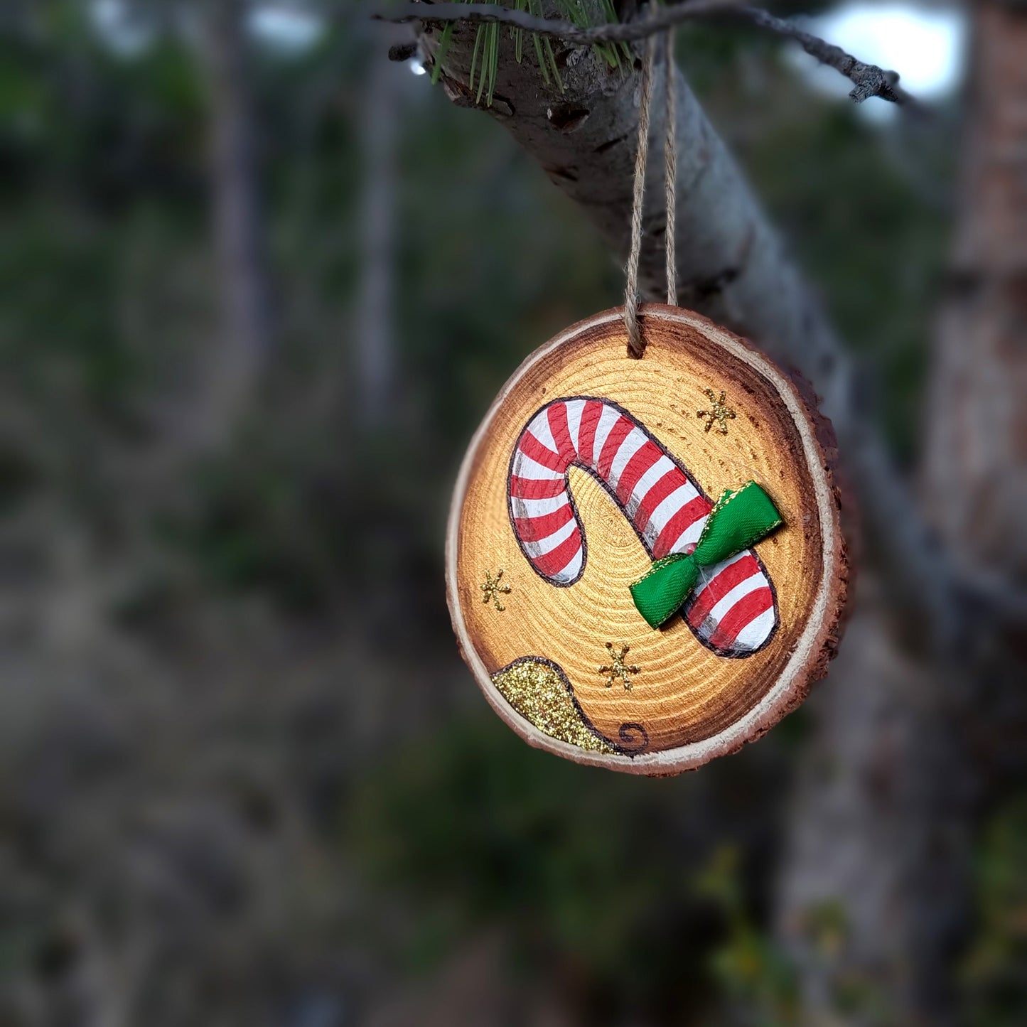 Deco bastón de caramelo