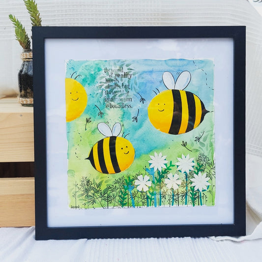 Ilustración Bees